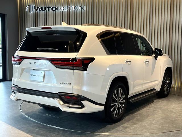 LX LX600 リアエンターテイメントシステム/マークレビンソン3Dサウンド/モデリスタ Fスポイラー・Rスカート・ Sステップメタルプレート/SR/クールボックス/ホワイト革シート/マルチテレインモニタ(38枚目)