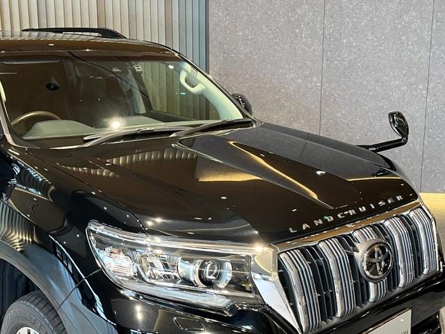 ランドクルーザープラド TX Lパッケージ ムーンルーフ/ブラックルーフレール/19インチ純正アルミホイール/モデリスタ フロントスポイラー/モデリスタ リアスカート/モデリスタリアスポイラー/純正OPウッド調ステアリング/アルパインナビ(27枚目)