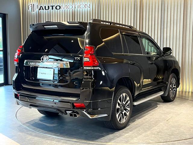 ランドクルーザープラド TX Lパッケージ ムーンルーフ/ブラックルーフレール/19インチ純正アルミホイール/モデリスタ フロントスポイラー/モデリスタ リアスカート/モデリスタリアスポイラー/純正OPウッド調ステアリング/アルパインナビ(34枚目)