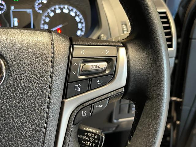 ランドクルーザープラド TX Lパッケージ ムーンルーフ/ブラックルーフレール/19インチ純正アルミホイール/モデリスタ フロントスポイラー/モデリスタ リアスカート/モデリスタリアスポイラー/純正OPウッド調ステアリング/アルパインナビ(55枚目)