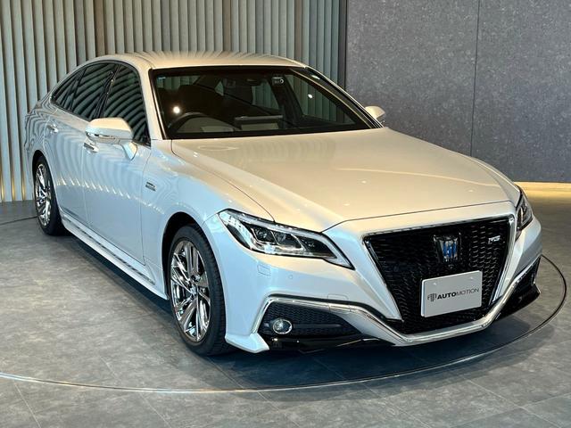 クラウンハイブリッド RSアドバンス 1オーナー/新車保証/全周囲モニター/デジタルインナーミラー/セーフティパッケージプラス/18インチスパッタリングAW/メモリー付黒革シート/シートヒーター・ベンチレーション/12.3インチナビ(8枚目)