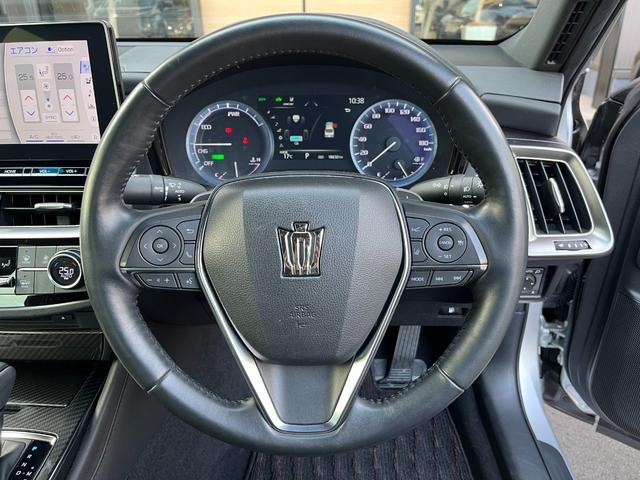 クラウンハイブリッド RSアドバンス 1オーナー/新車保証/全周囲モニター/デジタルインナーミラー/セーフティパッケージプラス/18インチスパッタリングAW/メモリー付黒革シート/シートヒーター・ベンチレーション/12.3インチナビ(14枚目)