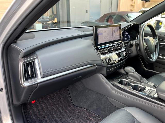 クラウンハイブリッド RSアドバンス 1オーナー/新車保証/全周囲モニター/デジタルインナーミラー/セーフティパッケージプラス/18インチスパッタリングAW/メモリー付黒革シート/シートヒーター・ベンチレーション/12.3インチナビ(40枚目)