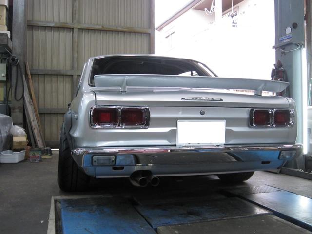 スカイライン ＧＴ　Ｌ２８公認　Ｌ２８改メカチューン　ウェーバー４５　４８タコ足　チタンデュアルマフラー　ＯＲＣツインプレート　７１Ｃミッション　Ｒ２００デフ　ＭＳＤ　デフィー　３層ラジエータ　オイルクーラー　前後車高調（23枚目）