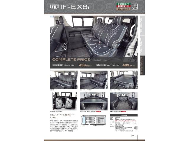 ハイエースコミューター スーパーロングＧＬ　普通免許３ナンバー１０人ＩＦ－ＥＸ１０電動スライドドアＬＥＤヘッドライトプッシュスタート＆スマートキーデジタルインナーミラーパノラマミックビューモニターインテリジェントクリアランスソナー（45枚目）