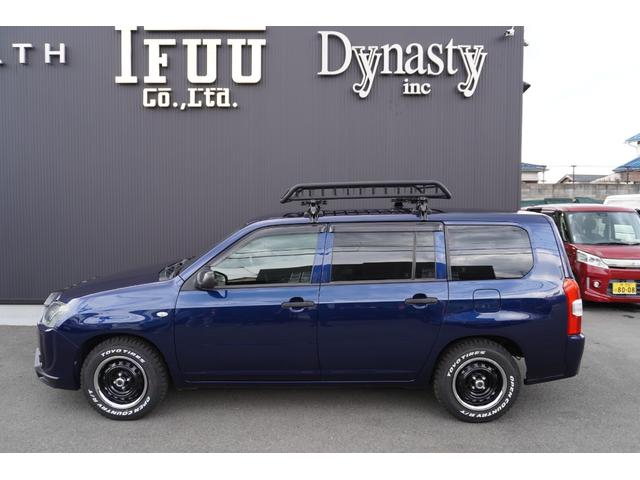 プロボックス DXコンフォート カスタムギアコンプリートDynastyグランドエアロ1眼プロジェクターLEDヘッドライトTOYOオープンカントリーRTタイヤレザ-シ-トカバ-ベッドマット重歩行用フロアシート助手席テーブル(27枚目)