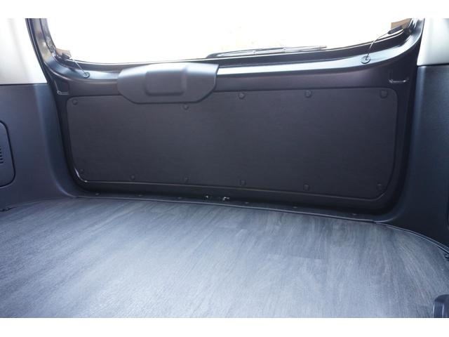 プロボックス F カスタムギアリフトアップDynastyGROUNDバンパーLEDヘッドライトラプター塗装DピラースピーカキットCFマットコーデュロイバケットシートカバー助手席テーブル地ナビピアノブラックインテリア(43枚目)