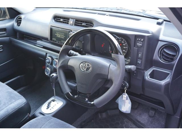 プロボックス F カスタムギアリフトアップDynastyGROUNDバンパーLEDヘッドライトラプター塗装DピラースピーカキットCFマットコーデュロイバケットシートカバー助手席テーブル地ナビピアノブラックインテリア(60枚目)