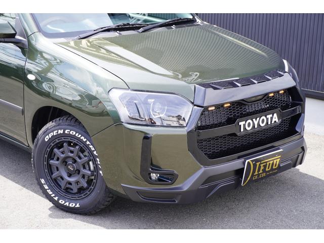 プロボックス ハイブリッドＦ　カスタムギアコンプリートＤｙｎａｓｔｙＧＲＯＵＮＤ前後バンパーＬＥＤプロジェクターヘッドライトＲＴタイヤコーデュロイバケットシートカバーＤピラースピーカーアッシュウッドインテリア助手席テーブル（7枚目）