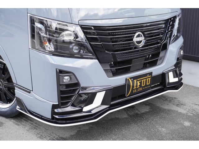 キャラバン ロンググランドプレミアムＧＸ　ＤｙｎａｓｔｙＧＴ－ｖフルエアロカスタムコンプリートオーバーフェンダー１７ｉｎアルミバケットシートカバーベットキット重歩行用フロアシートラゲッジサイドテーブル地ナビ後席モニターセンターコンソール（10枚目）