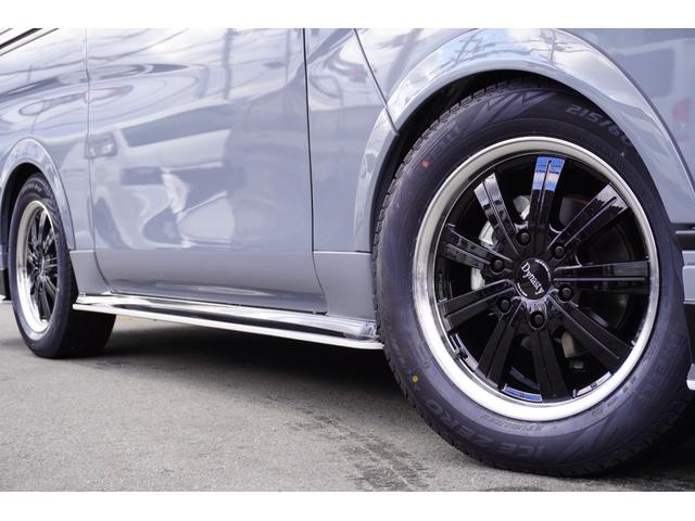 キャラバン ロンググランドプレミアムＧＸ　ＤｙｎａｓｔｙＧＴ－ｖフルエアロカスタムコンプリートオーバーフェンダー１７ｉｎアルミバケットシートカバーベットキット重歩行用フロアシートラゲッジサイドテーブル地ナビ後席モニターセンターコンソール（19枚目）