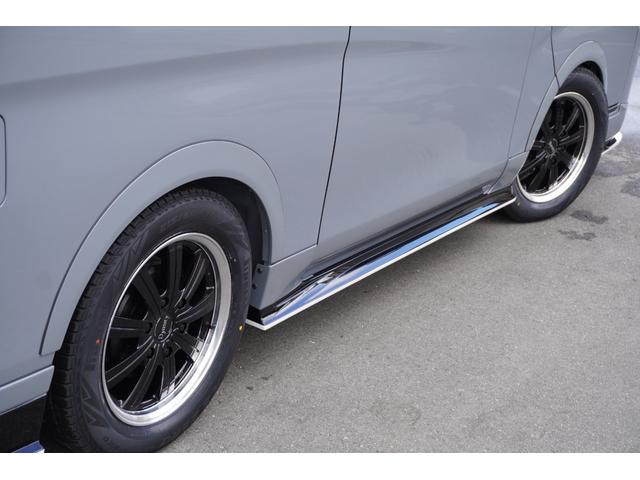 キャラバン ロンググランドプレミアムＧＸ　ＤｙｎａｓｔｙＧＴ－ｖフルエアロカスタムコンプリートオーバーフェンダー１７ｉｎアルミバケットシートカバーベットキット重歩行用フロアシートラゲッジサイドテーブル地ナビ後席モニターセンターコンソール（25枚目）