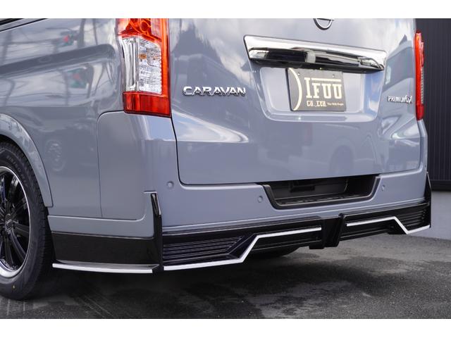 キャラバン ロンググランドプレミアムＧＸ　ＤｙｎａｓｔｙＧＴ－ｖフルエアロカスタムコンプリートオーバーフェンダー１７ｉｎアルミバケットシートカバーベットキット重歩行用フロアシートラゲッジサイドテーブル地ナビ後席モニターセンターコンソール（32枚目）