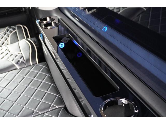 キャラバン ロンググランドプレミアムＧＸ　ＤｙｎａｓｔｙＧＴ－ｖフルエアロカスタムコンプリートオーバーフェンダー１７ｉｎアルミバケットシートカバーベットキット重歩行用フロアシートラゲッジサイドテーブル地ナビ後席モニターセンターコンソール（50枚目）