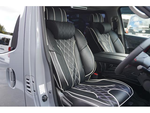 キャラバン ロンググランドプレミアムＧＸ　ＤｙｎａｓｔｙＧＴ－ｖフルエアロカスタムコンプリートオーバーフェンダー１７ｉｎアルミバケットシートカバーベットキット重歩行用フロアシートラゲッジサイドテーブル地ナビ後席モニターセンターコンソール（74枚目）