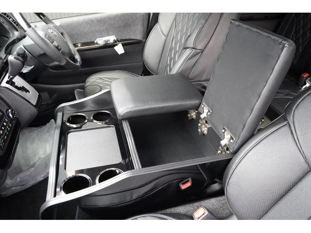 ハイエースワゴン ＧＬ　登録済未使用車３列目対面ラウンジベッド家具オプションベッドフローリングテーブルカスタムコンプリートＩＦ－ＷＢ８フルフラット対面ラウンジアルパインＢＩＧＸ１１ナビ後席１２．８モニターセンターコンソール（50枚目）