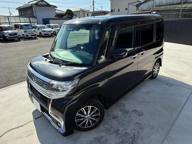 タント カスタムＸ　トップエディションＳＡＩＩＩ　純正ナビＴＶ　３６０ビュー　禁煙　両側パワスラ　ドラレコ　ＥＴＣ　１４ＡＷ　スマアシ３　リアソナー　ＬＥＤランプ　フォグ　フットイルミネーション　ハーフレザー　運転席シートヒーター　プッシュスタート（26枚目）