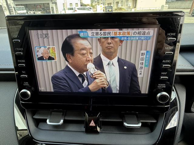 カローラツーリング ハイブリッド　ダブルバイビー　９型ＤＡナビＴＶ　ＢＳＭセット　シートヒーター　ステアヒーター　Ｂカメラ　前後ドラレコ　ＥＴＣ２．０　禁煙車　ナノイー　ハーフレザー　ＬＥＤランプ　デイライト　ソナー　１７ＡＷ　電動パーキングブレーキ（44枚目）