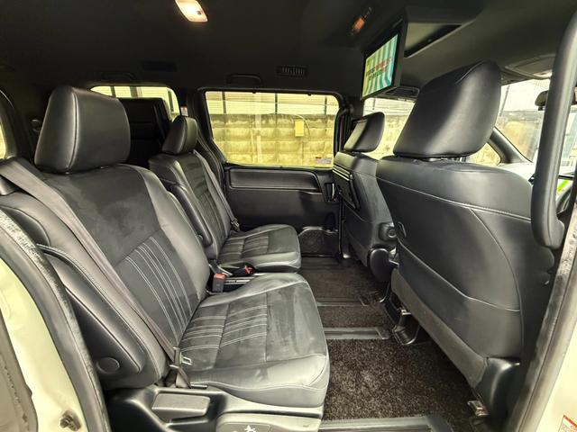 エスクァイア Gi プレミアムパッケージ ブラックテーラード モデリスタエアロFSR モデリスタリアスポイラー 純正10型ナビTV 純正後席モニター ETC Tz前後ドラレコ 快適温熱シート Bカメラ ステアヒーター 左右独立AAC リアAAC 両側パワスラ(37枚目)