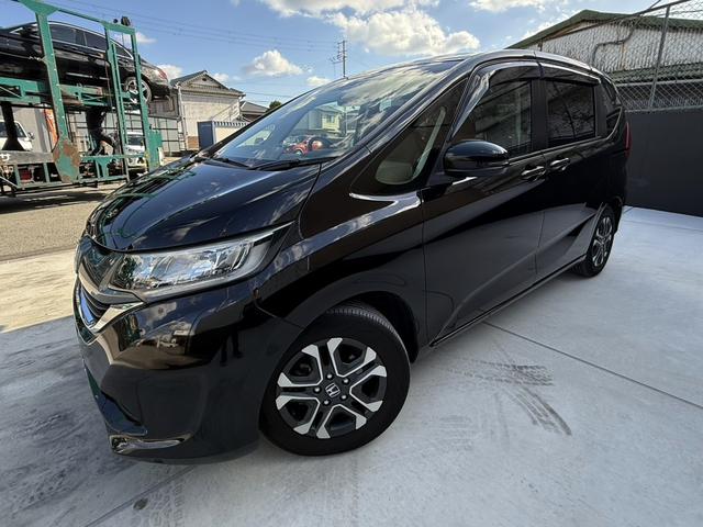 フリード G・ホンダセンシング ナビTV 後席モニター Bカメラ ETC Cパッケージ ホンダセンシング ワンオーナー禁煙 両側パワスラ ドラレコ クロスター用15AW ステアスイッチ ロールサンシェード プラズマクラスター付AAC(24枚目)