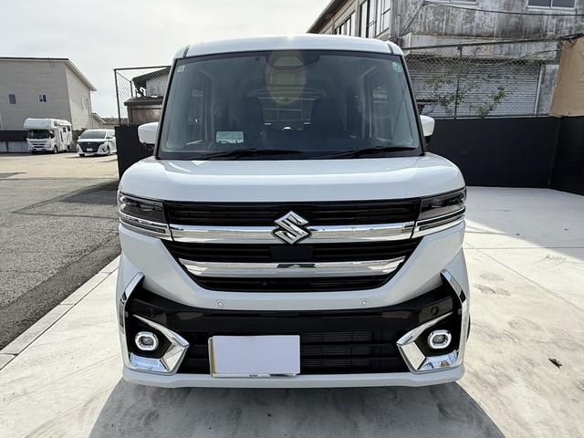 スペーシアカスタム ハイブリッドXSターボ 全方位モニター付ナビTV スズキコネクト ルームミラー型ドラレコ ETC HUD 禁煙 シートヒーター ステアヒーター TVキャンセラー セーフティサポート 両側パワスラ フルLED デジタルメーター(5枚目)