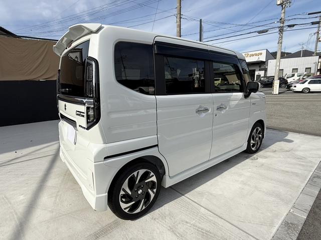 スペーシアカスタム ハイブリッドXSターボ 全方位モニター付ナビTV スズキコネクト ルームミラー型ドラレコ ETC HUD 禁煙 シートヒーター ステアヒーター TVキャンセラー セーフティサポート 両側パワスラ フルLED デジタルメーター(13枚目)