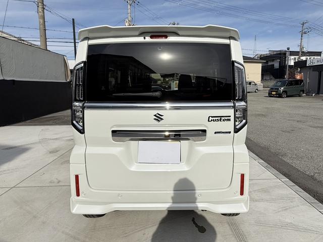 スペーシアカスタム ハイブリッドXSターボ 全方位モニター付ナビTV スズキコネクト ルームミラー型ドラレコ ETC HUD 禁煙 シートヒーター ステアヒーター TVキャンセラー セーフティサポート 両側パワスラ フルLED デジタルメーター(16枚目)