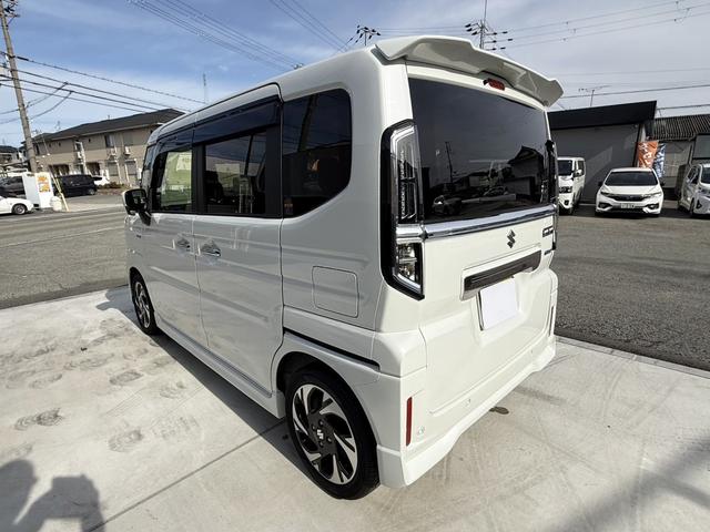 スペーシアカスタム ハイブリッドXSターボ 全方位モニター付ナビTV スズキコネクト ルームミラー型ドラレコ ETC HUD 禁煙 シートヒーター ステアヒーター TVキャンセラー セーフティサポート 両側パワスラ フルLED デジタルメーター(20枚目)