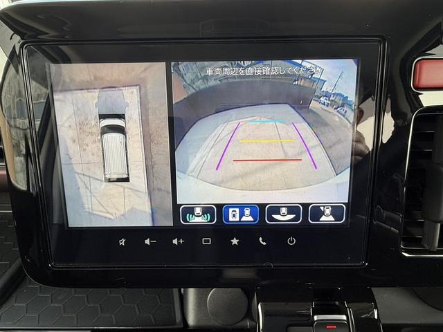 スペーシアカスタム ハイブリッドXSターボ 全方位モニター付ナビTV スズキコネクト ルームミラー型ドラレコ ETC HUD 禁煙 シートヒーター ステアヒーター TVキャンセラー セーフティサポート 両側パワスラ フルLED デジタルメーター(47枚目)