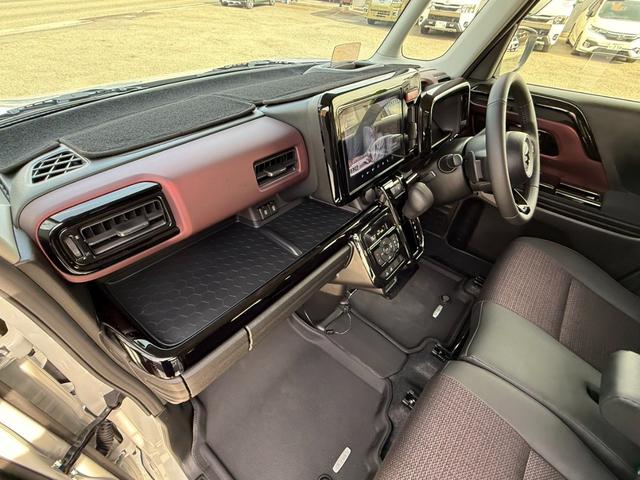 スペーシアカスタム ハイブリッドXSターボ 全方位モニター付ナビTV スズキコネクト ルームミラー型ドラレコ ETC HUD 禁煙 シートヒーター ステアヒーター TVキャンセラー セーフティサポート 両側パワスラ フルLED デジタルメーター(54枚目)