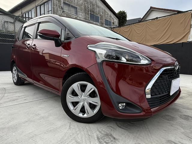 シエンタ ファンベースG 純正9インチSDナビフルセグTV パノラマビューモニター LEDランプパッケージ シートヒーター ハンドルヒーター ETC ソナーFR セーフティーセンス 禁煙車 両側パワスラLED(4枚目)