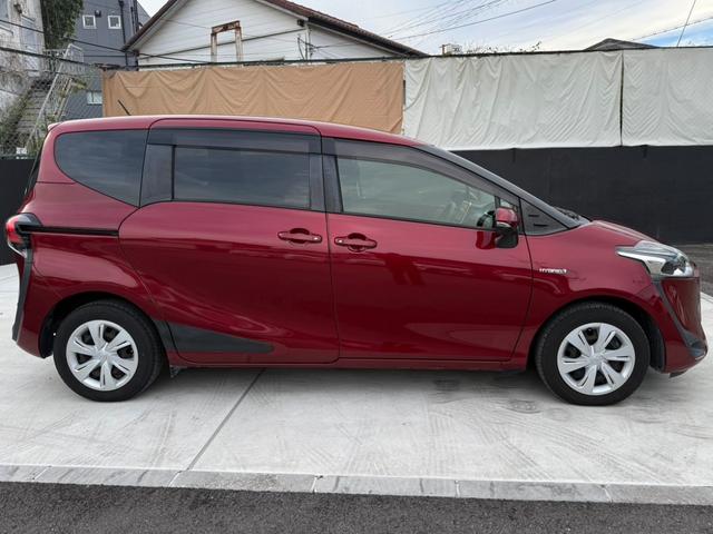 シエンタ ファンベースG 純正9インチSDナビフルセグTV パノラマビューモニター LEDランプパッケージ シートヒーター ハンドルヒーター ETC ソナーFR セーフティーセンス 禁煙車 両側パワスラLED(12枚目)