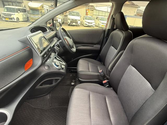 シエンタ ファンベースG 純正9インチSDナビフルセグTV パノラマビューモニター LEDランプパッケージ シートヒーター ハンドルヒーター ETC ソナーFR セーフティーセンス 禁煙車 両側パワスラLED(37枚目)