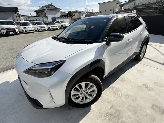 ヤリスクロス ハイブリッドG 8型DA ETC 前後ドラレコ 360ビュー 2トーンカラー フルLEDランプ パーキングサポートブレーキ 革巻きハンドル ステアスイッチ 禁煙 16AW セーフティセンス 充電用USBタイプC端子(27枚目)