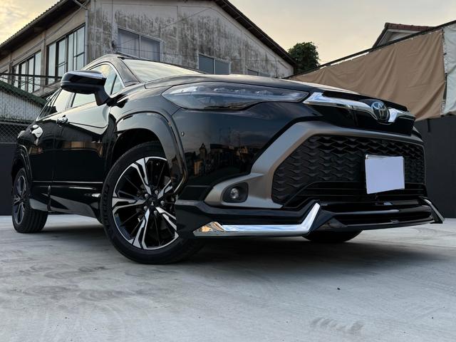 カローラクロス ハイブリッド Z モデリスタエアロFSRモデリスタ18AW モデリスタカラードフェンダー モデリスタパーツ 10.5ディスプレイナビTV360度ビュー BSM パノラマルーフ チームメイト 寒冷地 ワンオーナー 禁煙車(5枚目)