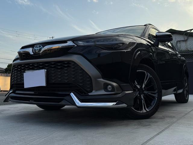 カローラクロス ハイブリッド Z モデリスタエアロFSRモデリスタ18AW モデリスタカラードフェンダー モデリスタパーツ 10.5ディスプレイナビTV360度ビュー BSM パノラマルーフ チームメイト 寒冷地 ワンオーナー 禁煙車(11枚目)