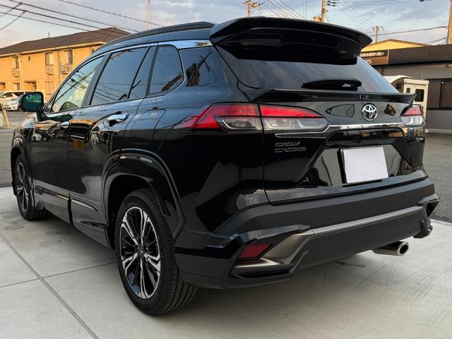 カローラクロス ハイブリッド Z モデリスタエアロFSRモデリスタ18AW モデリスタカラードフェンダー モデリスタパーツ 10.5ディスプレイナビTV360度ビュー BSM パノラマルーフ チームメイト 寒冷地 ワンオーナー 禁煙車(16枚目)