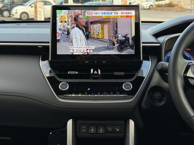 カローラクロス ハイブリッド Z モデリスタエアロFSRモデリスタ18AW モデリスタカラードフェンダー モデリスタパーツ 10.5ディスプレイナビTV360度ビュー BSM パノラマルーフ チームメイト 寒冷地 ワンオーナー 禁煙車(40枚目)