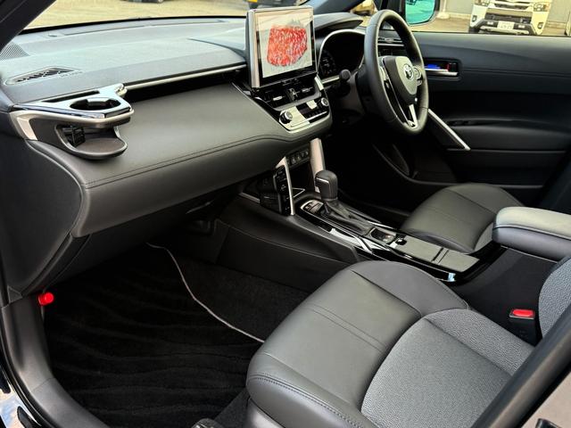 カローラクロス ハイブリッド Z モデリスタエアロFSRモデリスタ18AW モデリスタカラードフェンダー モデリスタパーツ 10.5ディスプレイナビTV360度ビュー BSM パノラマルーフ チームメイト 寒冷地 ワンオーナー 禁煙車(55枚目)