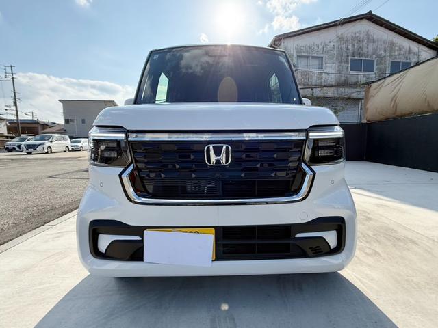 Ｎ－ＢＯＸカスタム ターボ　社外ＤＡ　Ｂカメラ　ＥＴＣ　両側パワスラ　ハーフレザー　シートヒーター　ホンダセンシング　ソナーＦＲ　ワンオーナー　禁煙　フルＬＥＤランプ　１５ＡＷ　革巻きハンドル　パドルシフト　ＴＦＴ液晶メーター（8枚目）