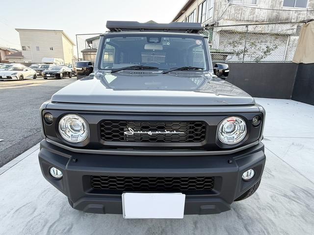 ジムニーシエラ JC アルパイン9インチナビTV Bカメラ リアラダー ルーフキャリア ETC 前後ドラレコ アームレスト ワンオーナー 禁煙車 セーフティーサポート 15AW LED フォグ シートヒーター(5枚目)