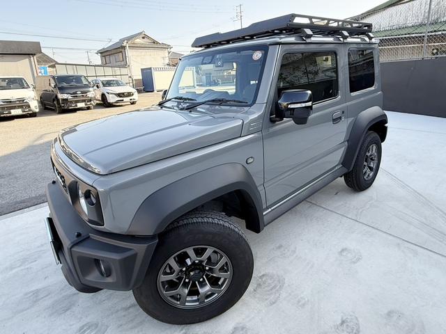 ジムニーシエラ JC アルパイン9インチナビTV Bカメラ リアラダー ルーフキャリア ETC 前後ドラレコ アームレスト ワンオーナー 禁煙車 セーフティーサポート 15AW LED フォグ シートヒーター(10枚目)