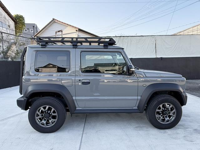 ジムニーシエラ JC アルパイン9インチナビTV Bカメラ リアラダー ルーフキャリア ETC 前後ドラレコ アームレスト ワンオーナー 禁煙車 セーフティーサポート 15AW LED フォグ シートヒーター(12枚目)