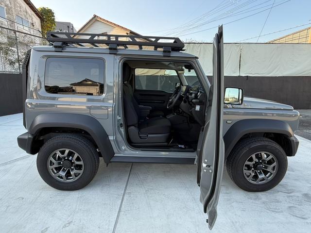 ジムニーシエラ JC アルパイン9インチナビTV Bカメラ リアラダー ルーフキャリア ETC 前後ドラレコ アームレスト ワンオーナー 禁煙車 セーフティーサポート 15AW LED フォグ シートヒーター(13枚目)