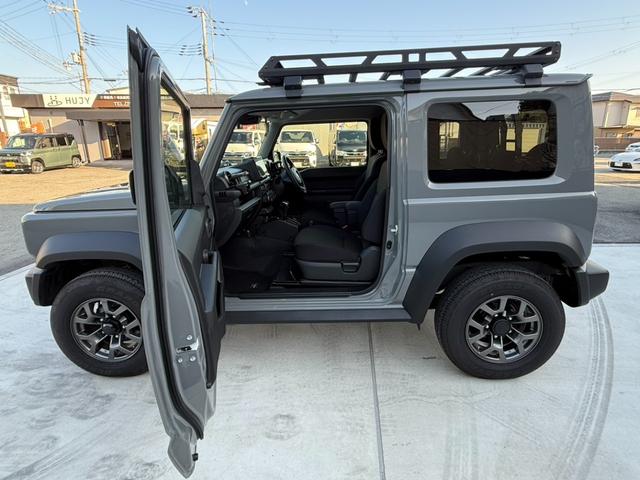 ジムニーシエラ JC アルパイン9インチナビTV Bカメラ リアラダー ルーフキャリア ETC 前後ドラレコ アームレスト ワンオーナー 禁煙車 セーフティーサポート 15AW LED フォグ シートヒーター(15枚目)