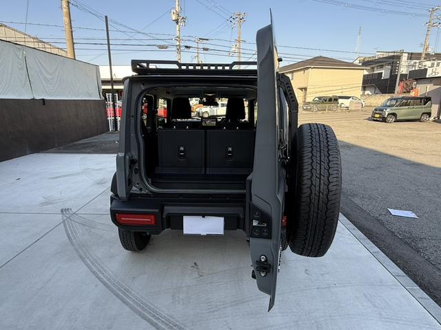 ジムニーシエラ JC アルパイン9インチナビTV Bカメラ リアラダー ルーフキャリア ETC 前後ドラレコ アームレスト ワンオーナー 禁煙車 セーフティーサポート 15AW LED フォグ シートヒーター(17枚目)