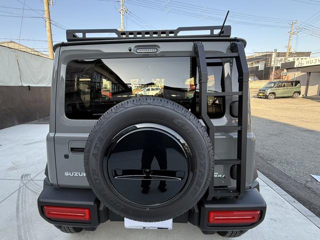 ジムニーシエラ JC アルパイン9インチナビTV Bカメラ リアラダー ルーフキャリア ETC 前後ドラレコ アームレスト ワンオーナー 禁煙車 セーフティーサポート 15AW LED フォグ シートヒーター(19枚目)