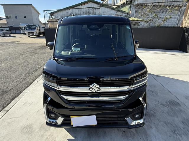 スペーシアカスタム ハイブリッドＸＳターボ　全方位モニター付メモリーナビ　スズキコネクト　ＴＶ　シートヒーター　ステアヒーター　ミラー型ドラレコ　ＥＴＣ　ＨＵＤ　両側パワスラ　セーフティサポート　フルＬＥＤランプ　革巻きハンドル　パドルシフト（6枚目）