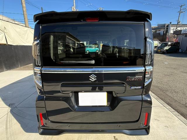 スペーシアカスタム ハイブリッドＸＳターボ　全方位モニター付メモリーナビ　スズキコネクト　ＴＶ　シートヒーター　ステアヒーター　ミラー型ドラレコ　ＥＴＣ　ＨＵＤ　両側パワスラ　セーフティサポート　フルＬＥＤランプ　革巻きハンドル　パドルシフト（16枚目）