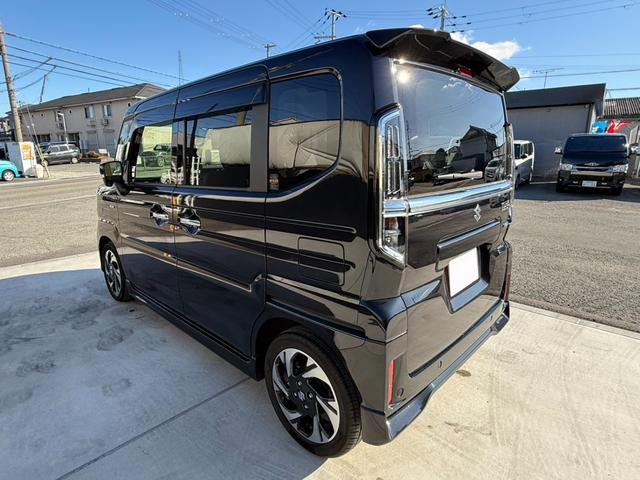 スペーシアカスタム ハイブリッドＸＳターボ　全方位モニター付メモリーナビ　スズキコネクト　ＴＶ　シートヒーター　ステアヒーター　ミラー型ドラレコ　ＥＴＣ　ＨＵＤ　両側パワスラ　セーフティサポート　フルＬＥＤランプ　革巻きハンドル　パドルシフト（21枚目）